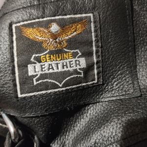 Genuine Leather Chaps sz S